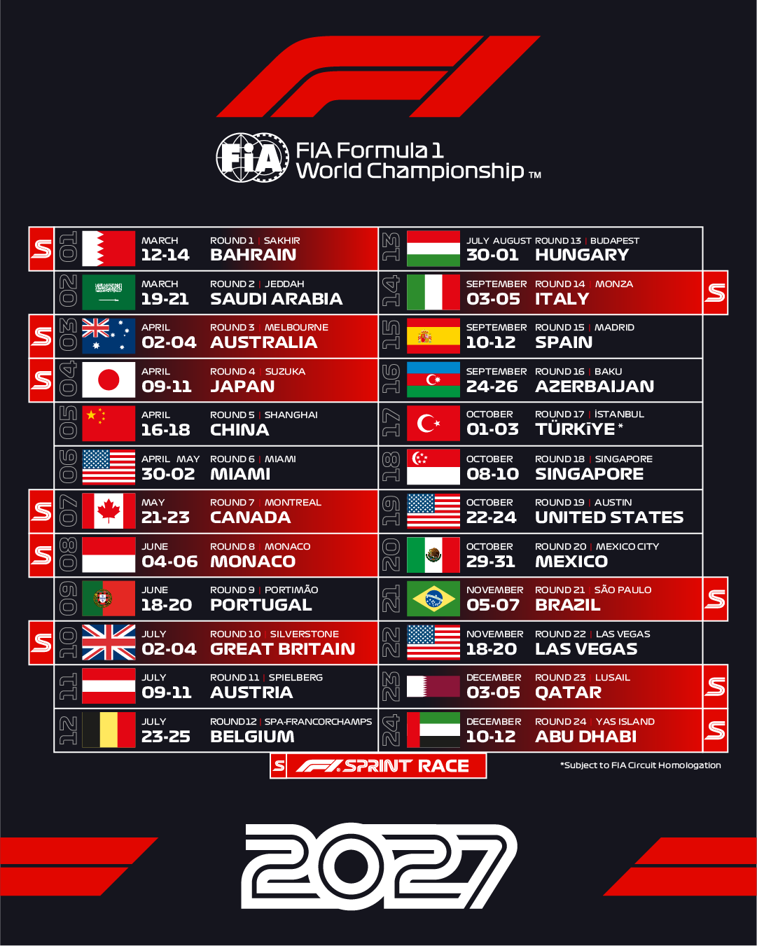 Formula-1-2027-Calendar